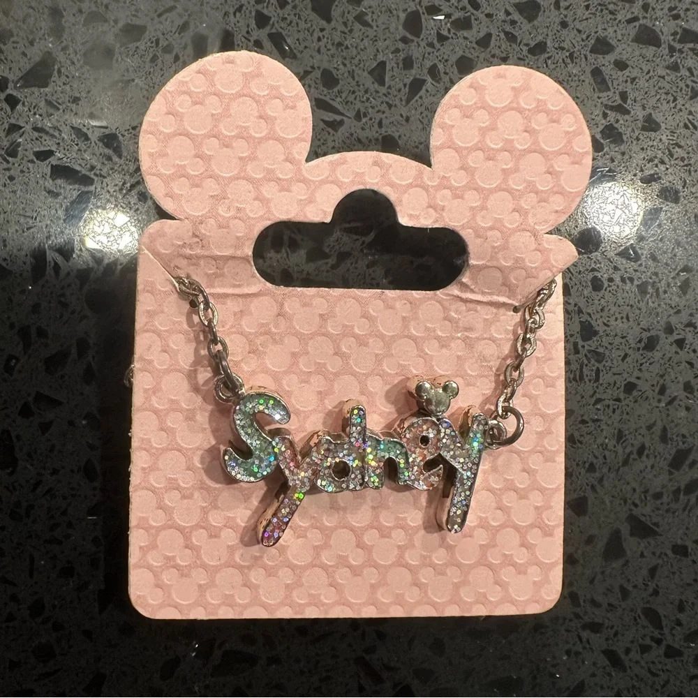 Disney “Sydney” necklace